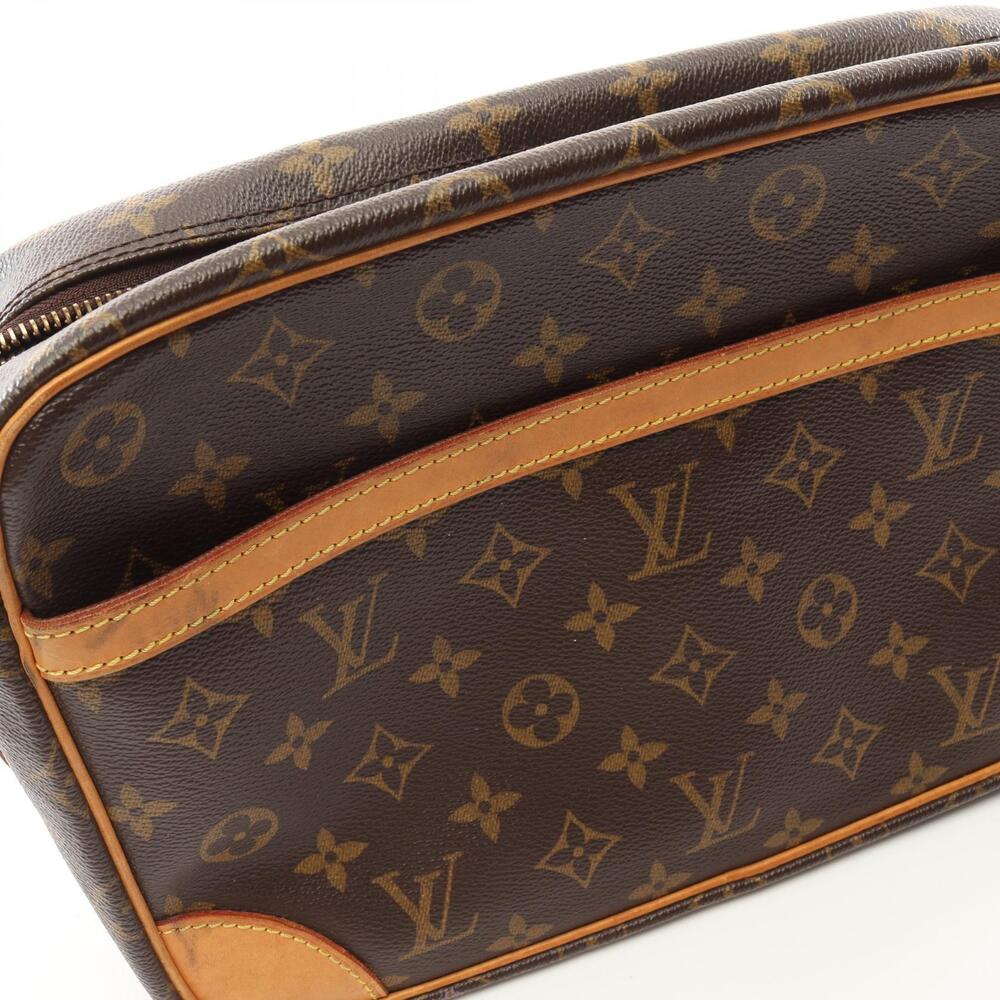 Louis Vuitton Trocadero Shoulder Bag Canvas Leather Monogram Brown - Picture 6 of 10